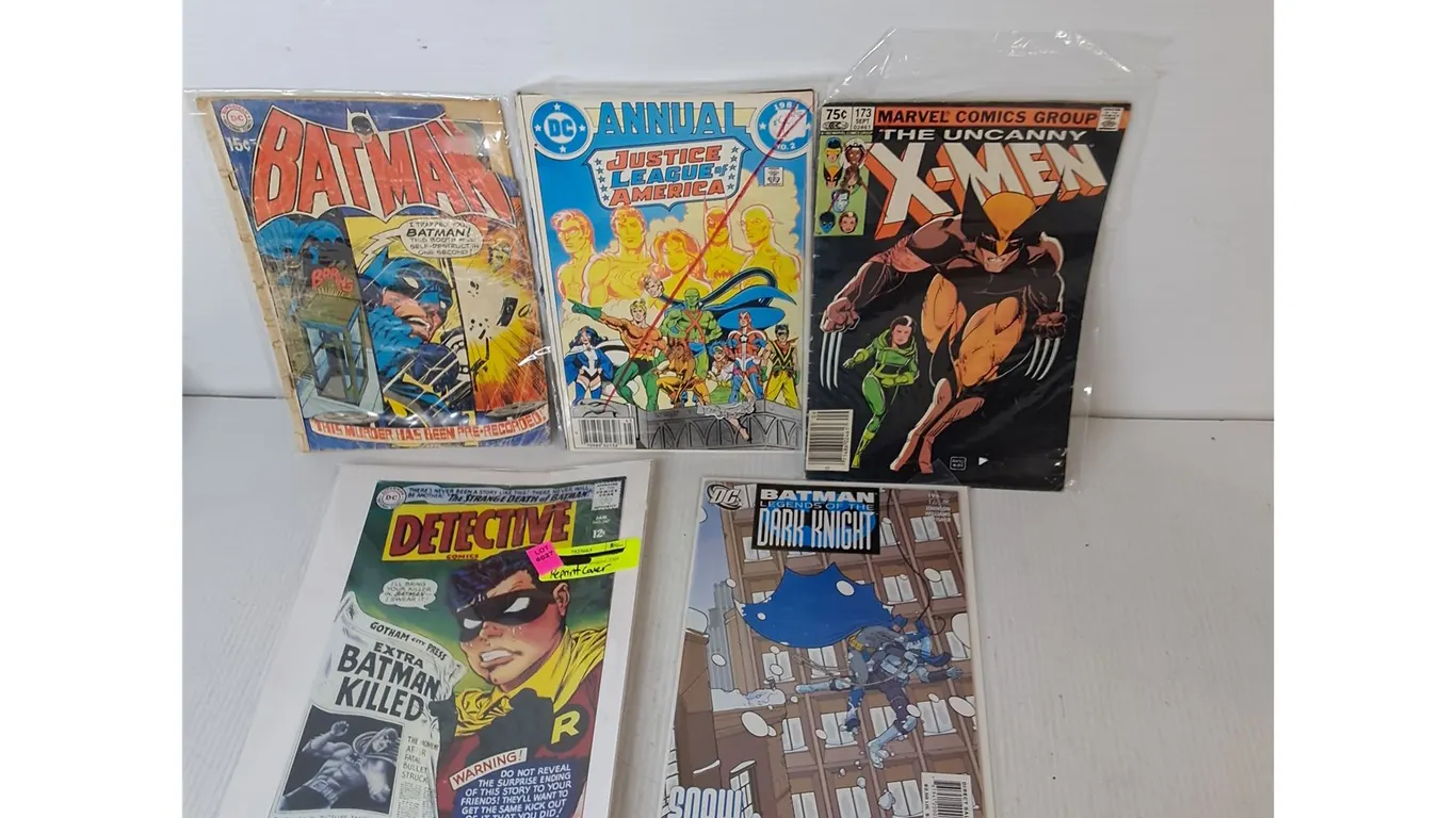 DC/Marvel Comics- Batman, X-Men, The Dark Knight, Misc. & Detective Comics Reprint Cover