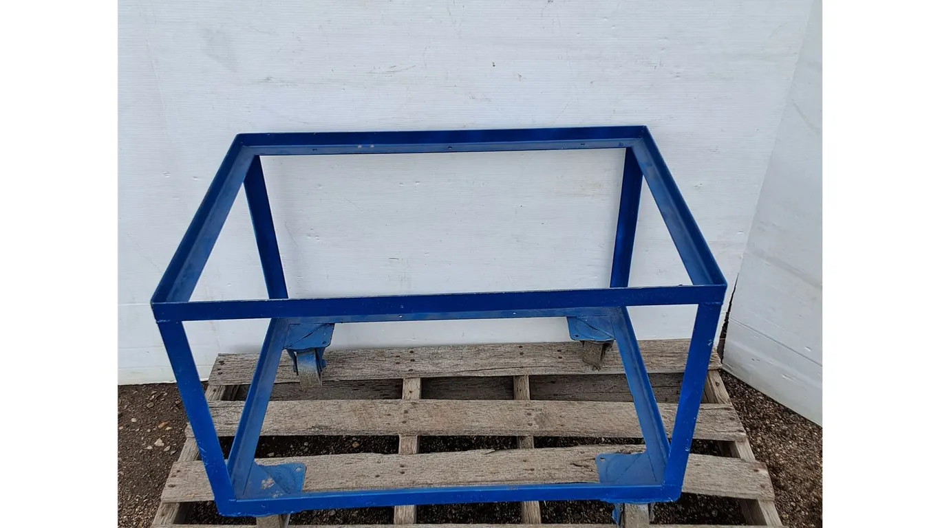 **Blue Metal Trolley No Shipping