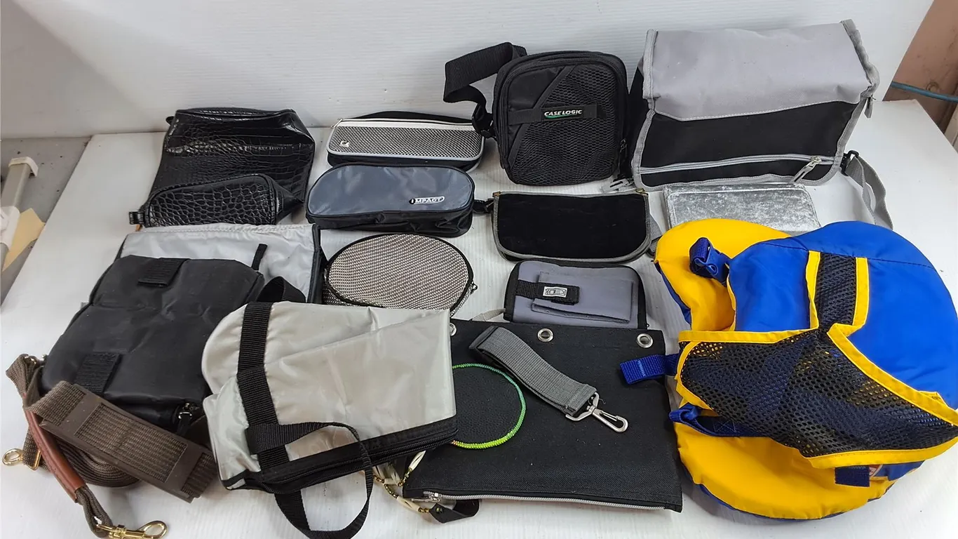 Assorted Bags, Life Vest