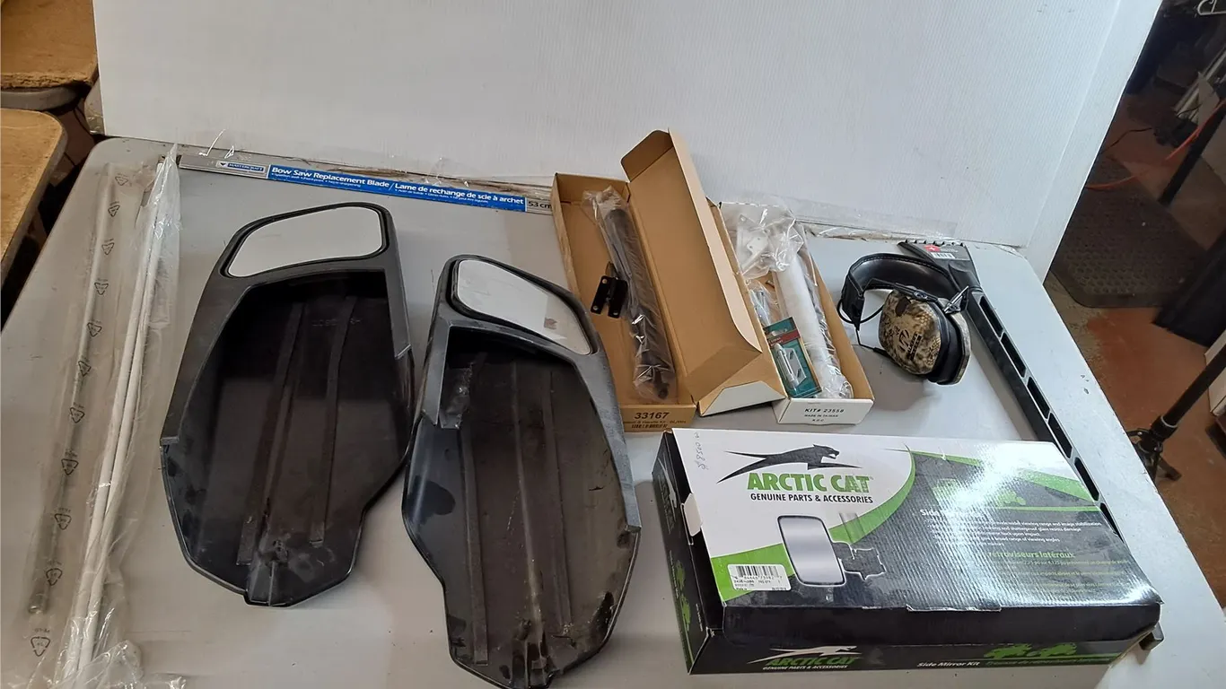 Arctic Cat Side Mirror Kit, Walker's Electronic Earmuffs, Door Closer Kits, Misc. Can't Ship
