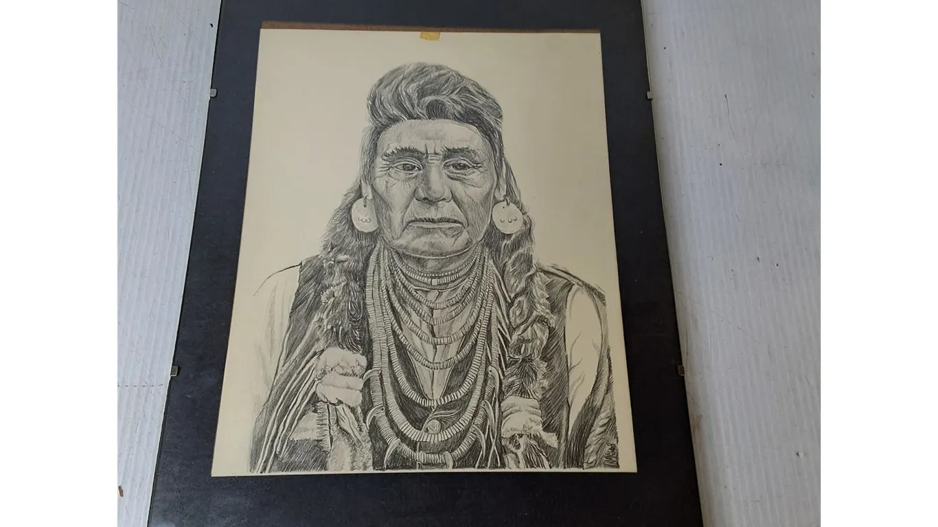Wall Art Portrait by Marie Stoney 14"x11"