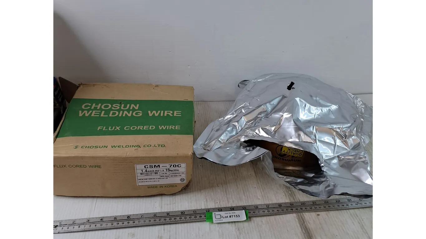 Chosun Welding Wire Flux Cored Wire CSM 70C 1.4mm x 15kg in Box with Wrap and Unbroken Spool Seal