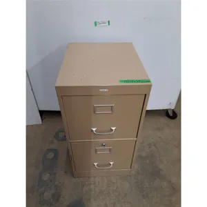 * Metal Cole 2-Drawer File Cabinet - Cannot Ship
