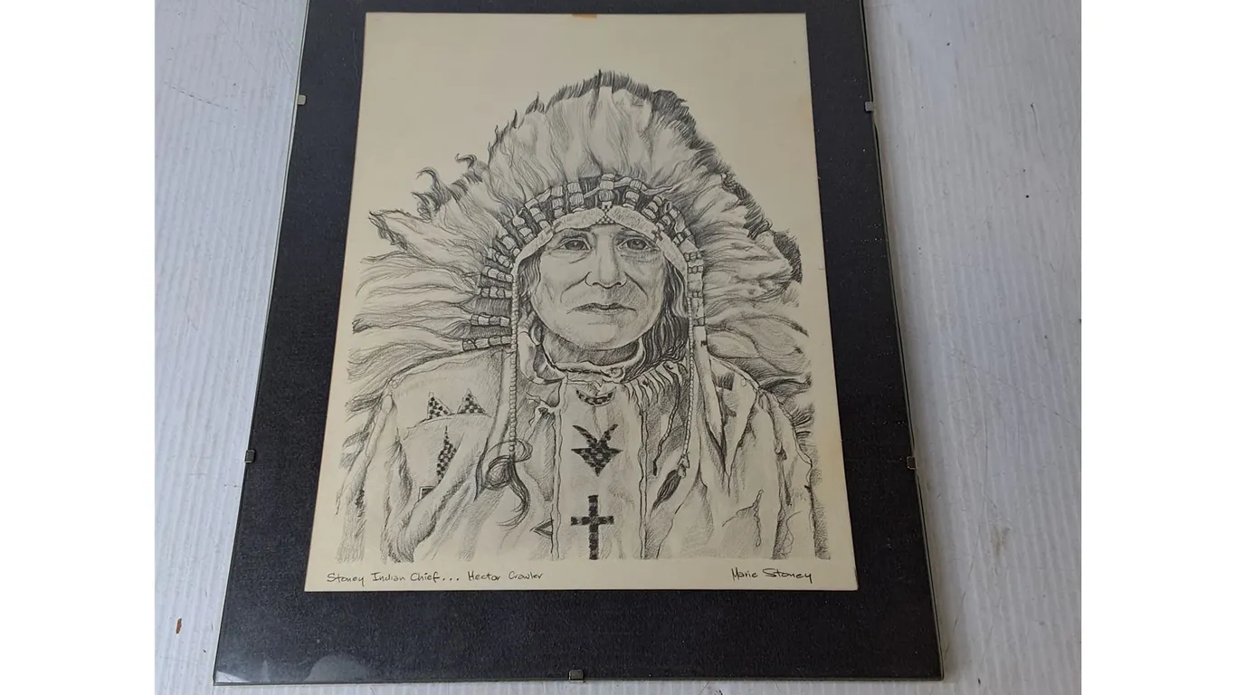 Wall Art Portrait by Marie Stoney 14"x11"