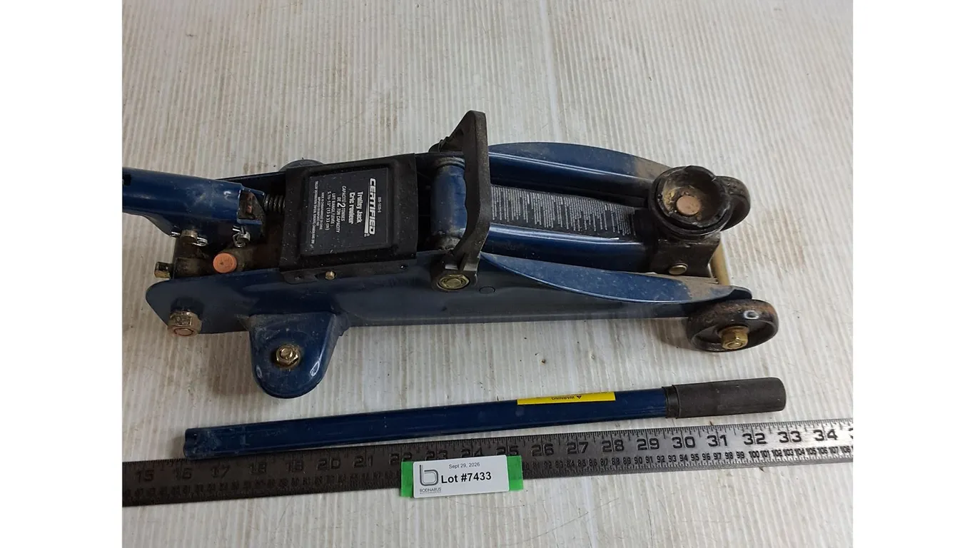 Certified 2 Ton Trolley Jack