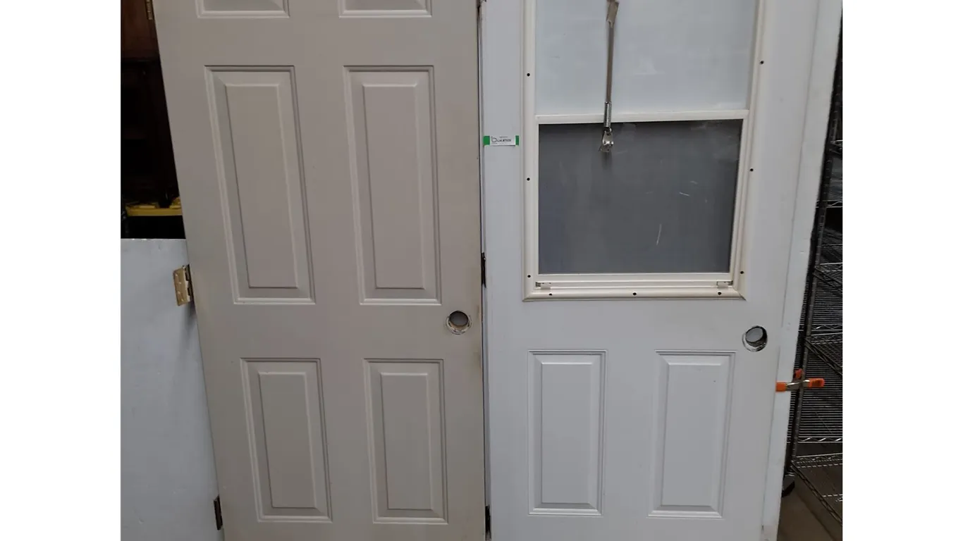 ** (2) Outside Doors - 32" x 80" - Pickup Only