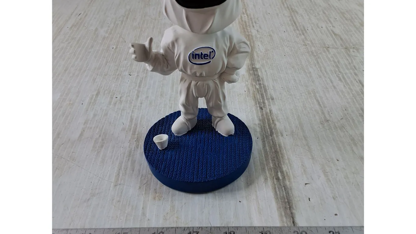 Intel Bobblehead Pen Holder
