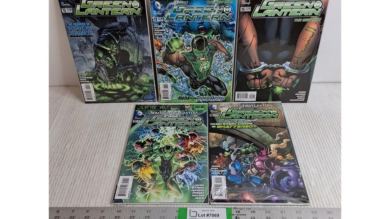 (10) Issues of Green Lantern Comic Book-#11-20