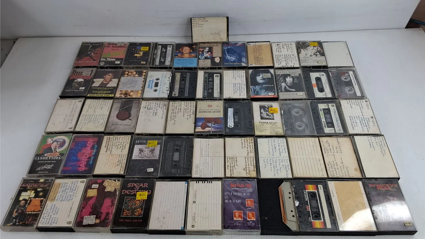 Assorted Tape Cassettes - The Cult, Infidels, Martina, Misc