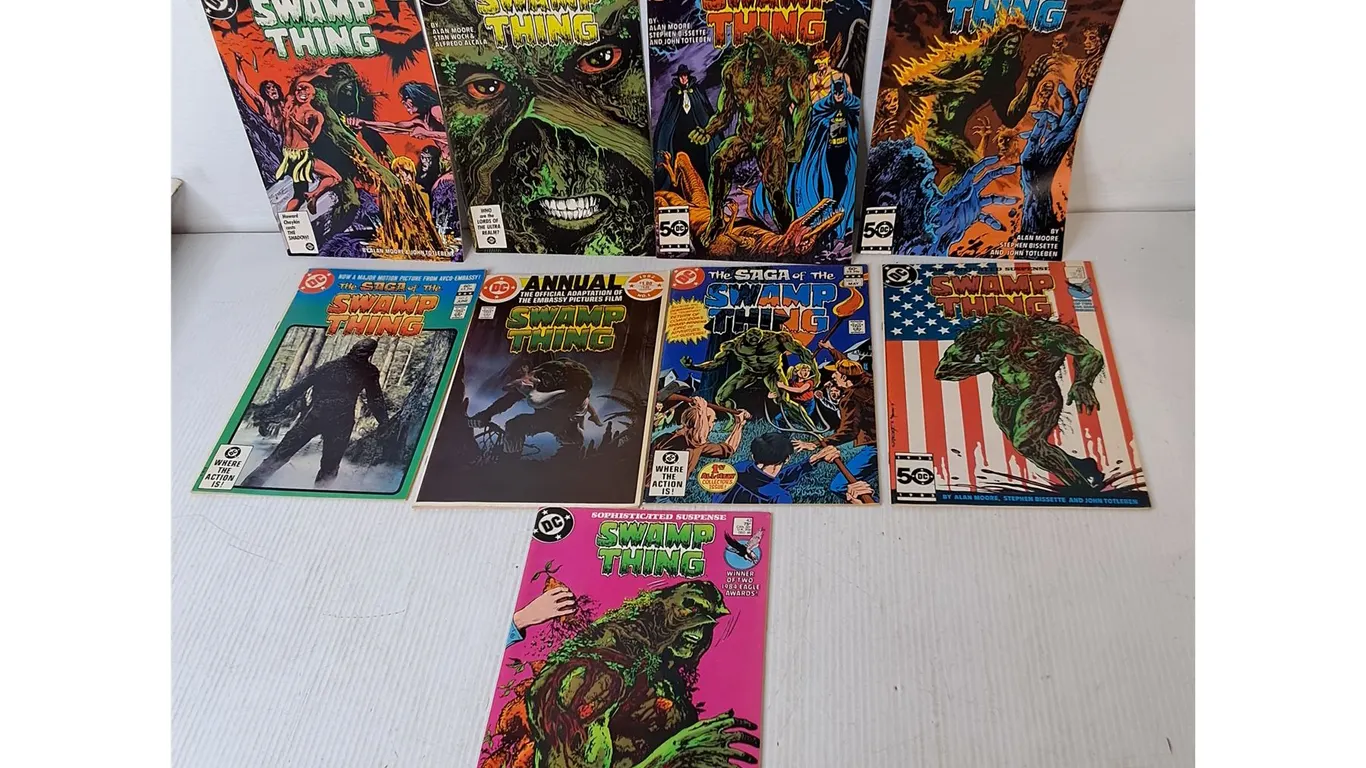 (9) Swamp Thing Comics