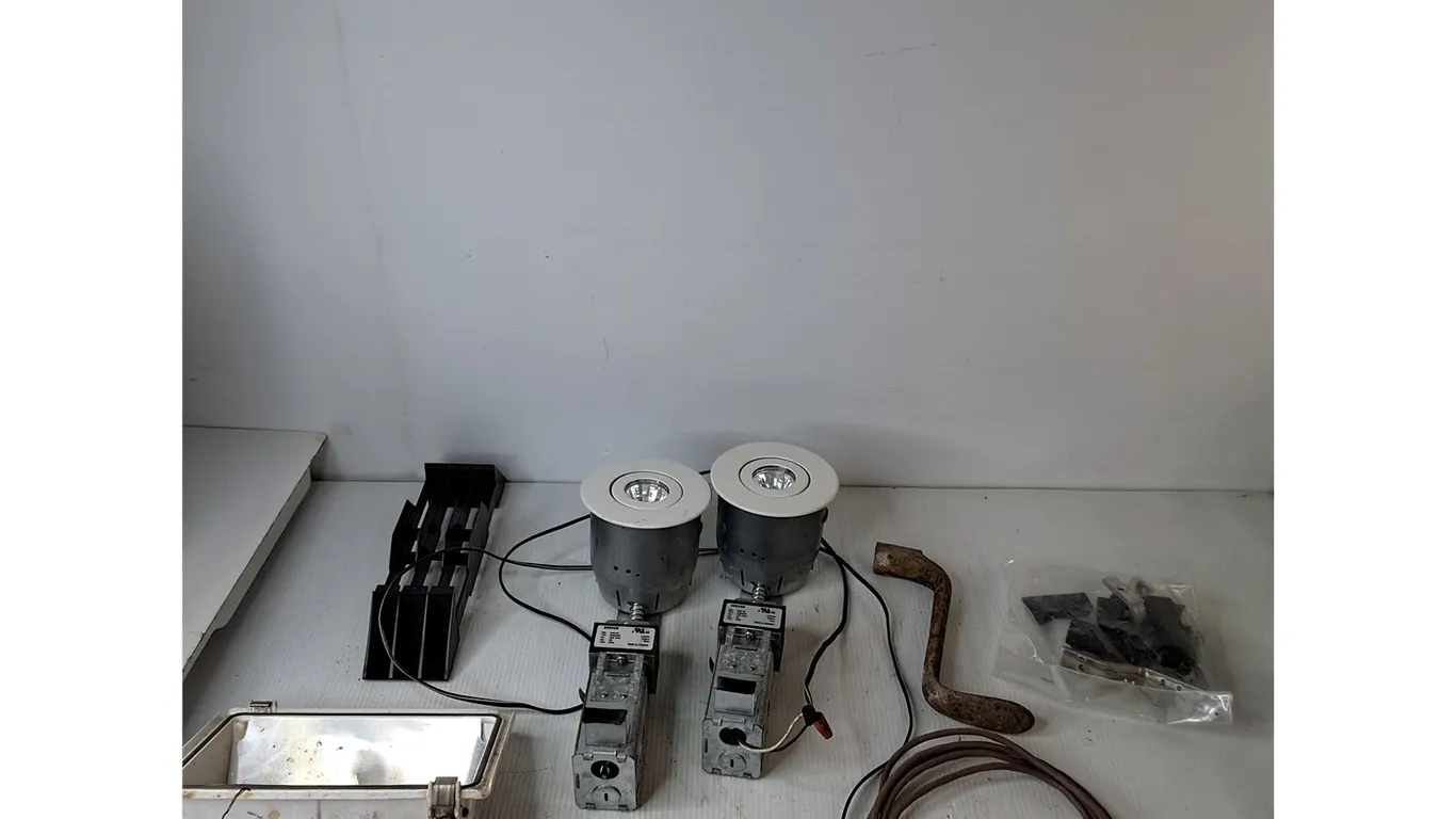 Floodlight Fixture, Recessed Directional Gimbal Lighting Fixtures, Misc