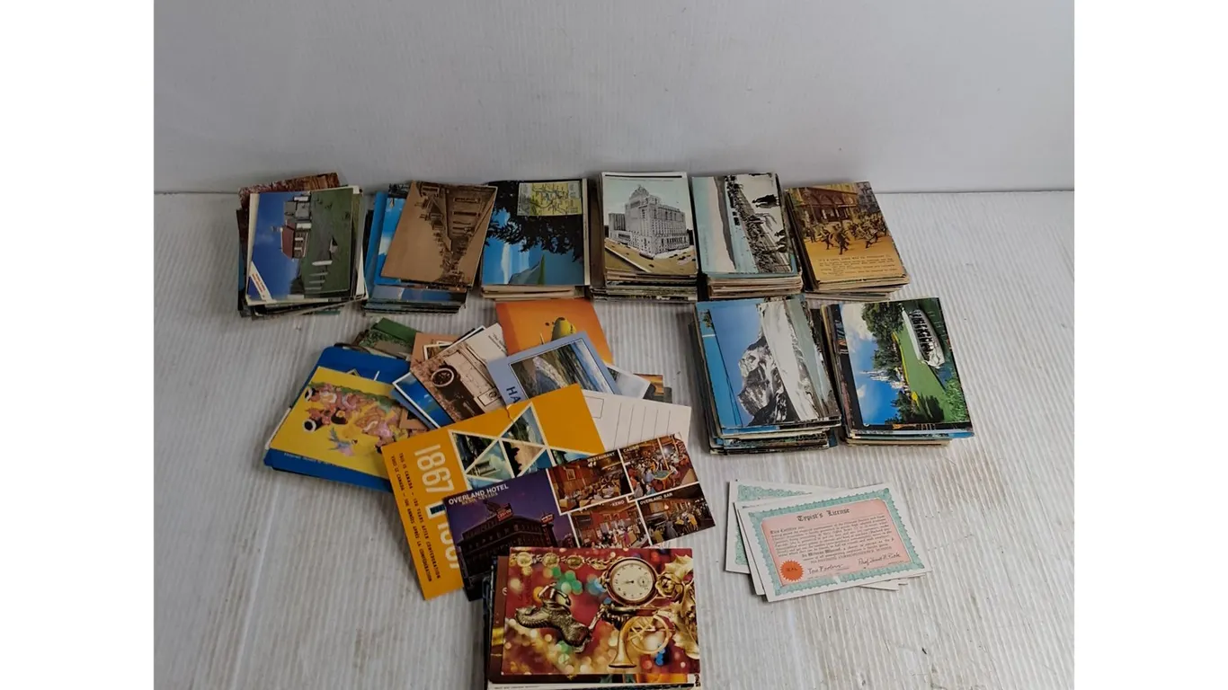 Large Quantity of Vintage Postcards - Used & Unused