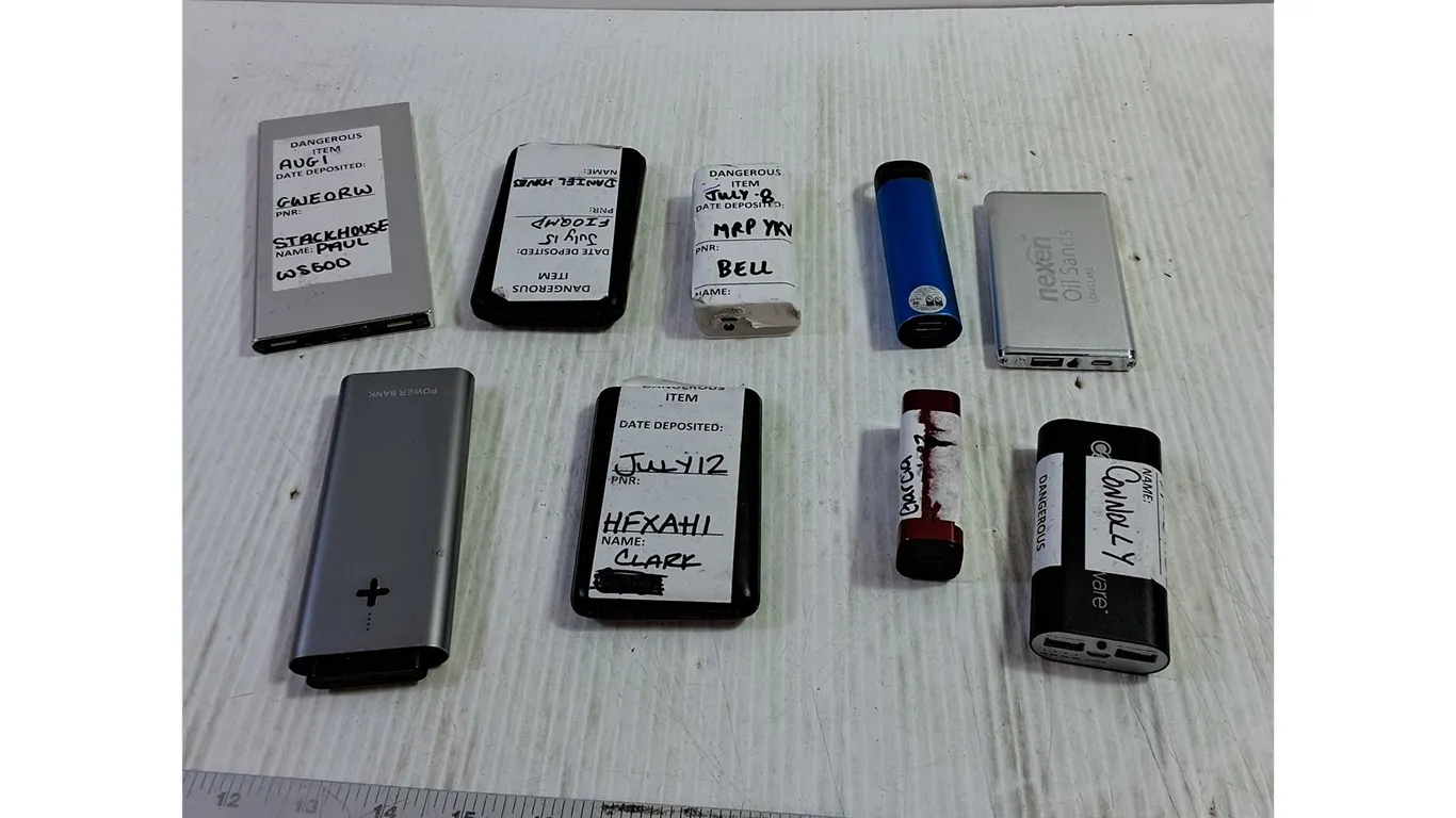 Assorted Power Banks (9)