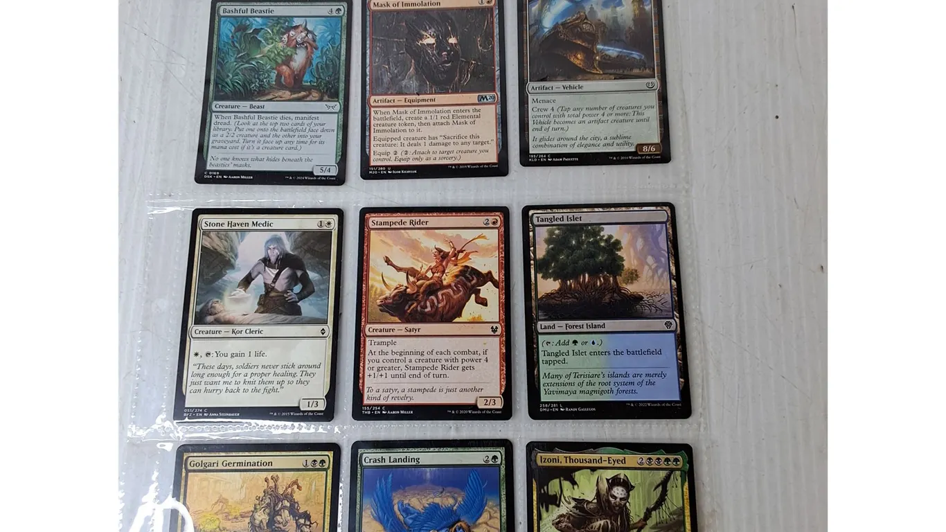 Magic The Gathering DeckMaster Cards ( cannot authenticate)