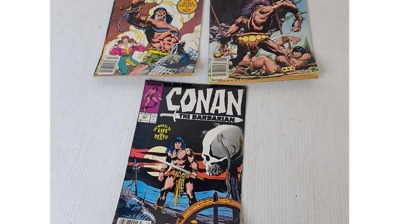 (3) Conan the Barbarian Comics