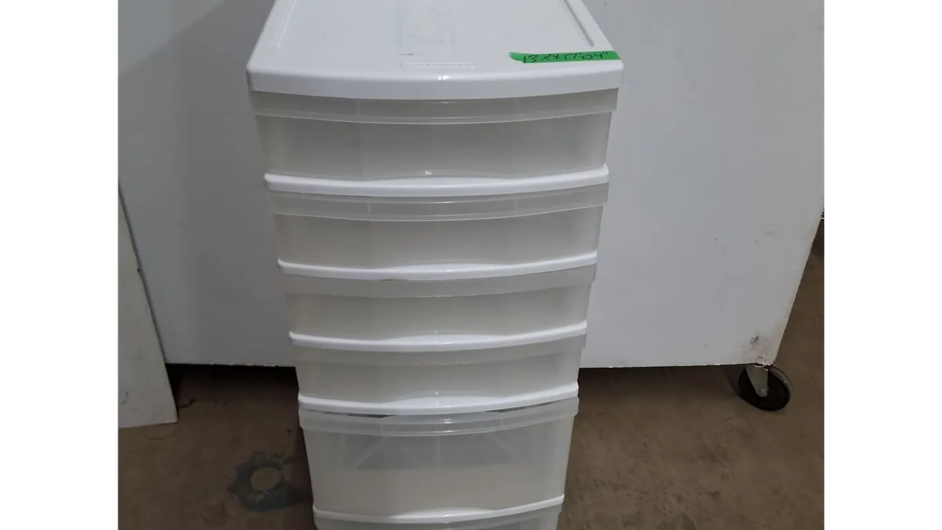 * 'Gracious Living' 6-Bin Cart - Cannot Ship