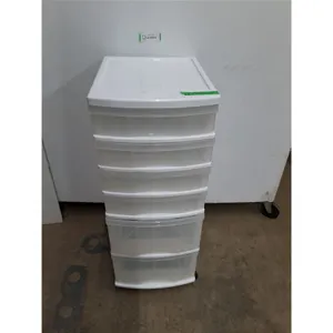 * 'Gracious Living' 6-Bin Cart - Cannot Ship
