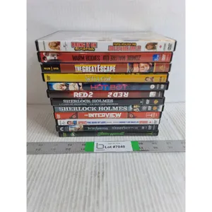 (12) DVD Movies-The Green Hornet,The Interview,Hot Bot and more