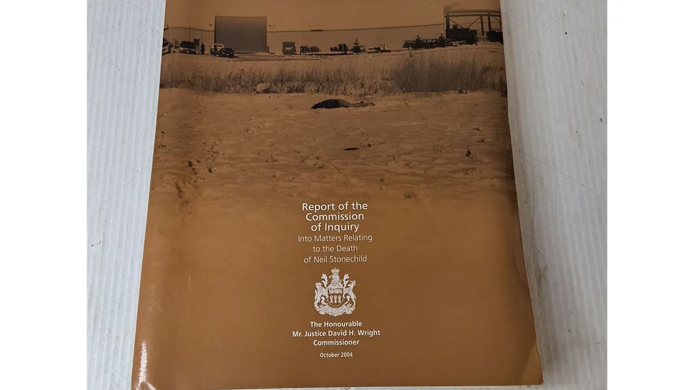 Report Of The Commission Of Inquiring On Matter Relating To Death Of Neil Stonechild