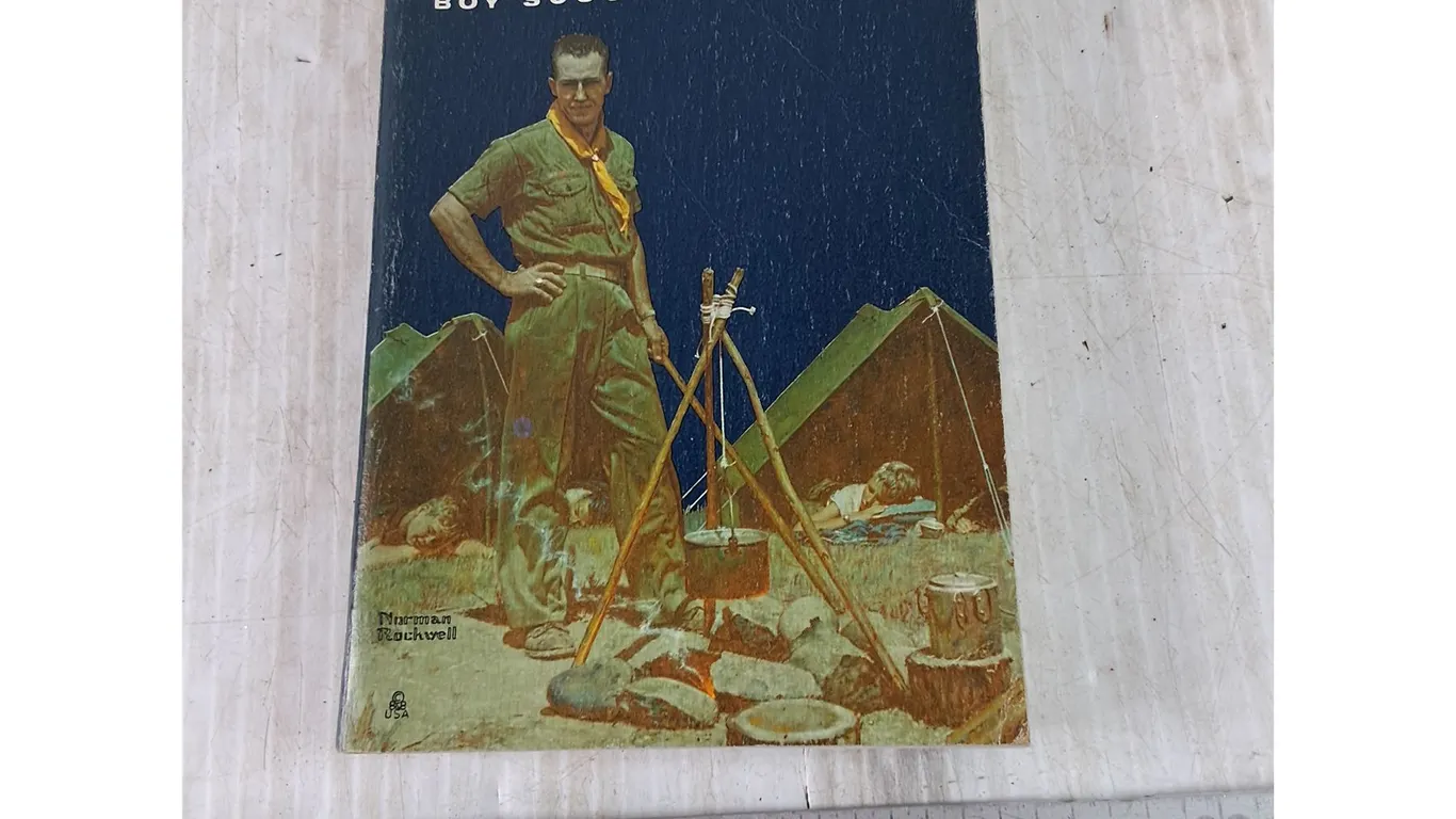 Vintage Scoutmaster's Handbook Boy Scouts of America 1965