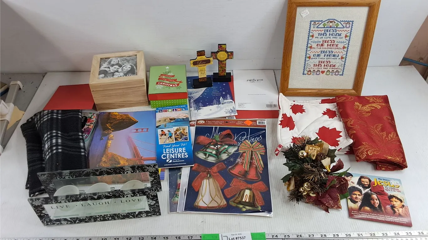 Crucifixes, Tea Light Holder, Framed Wall Art, Picture Box, The Story of Jesus CD, Misc