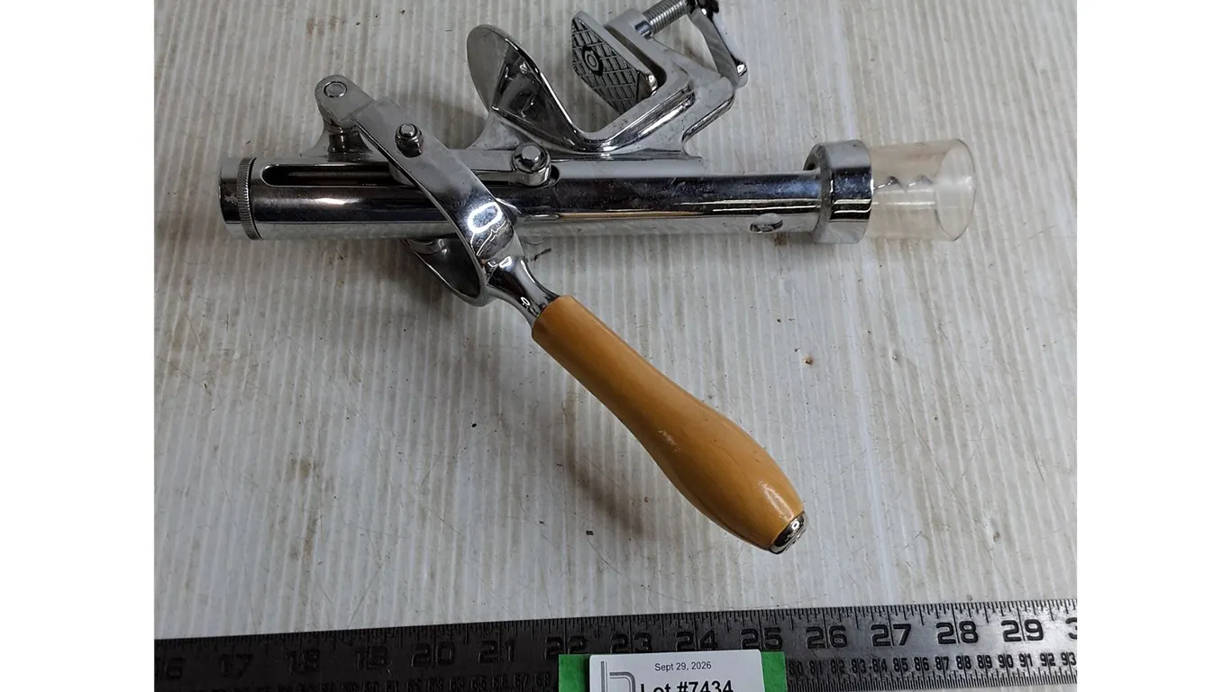 Vintage Lever Action Bottle Corkscrew