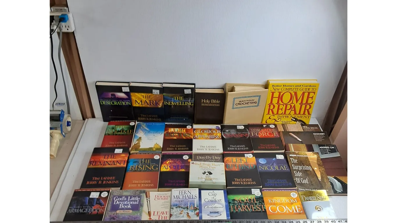 (30+) Books - Mostly Religious/Spiritual Genre with Some DIY Home Repair
