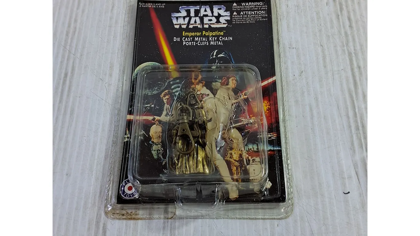 1980s Star Wars Emperor Palpatine Key Chain