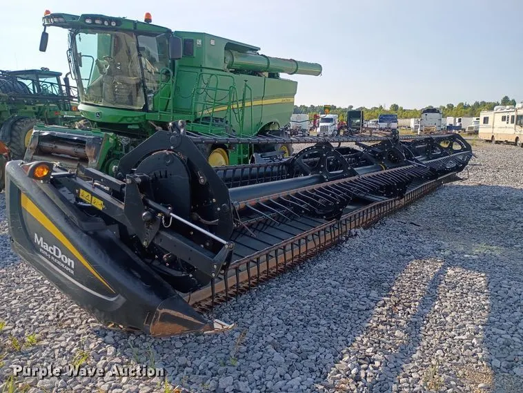 2015 MacDon FD75-S flex draper head