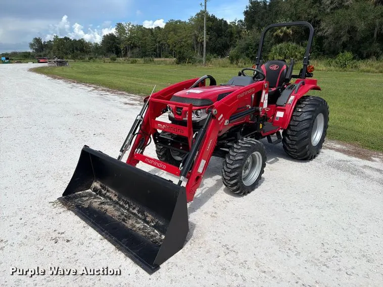 Mahindra 1626 MCH MFWD tractor