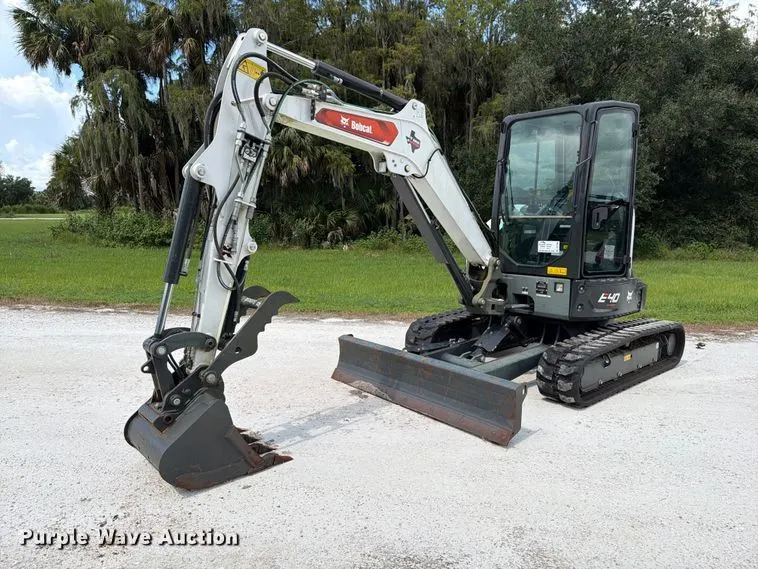 2024 Bobcat E40 mini excavator