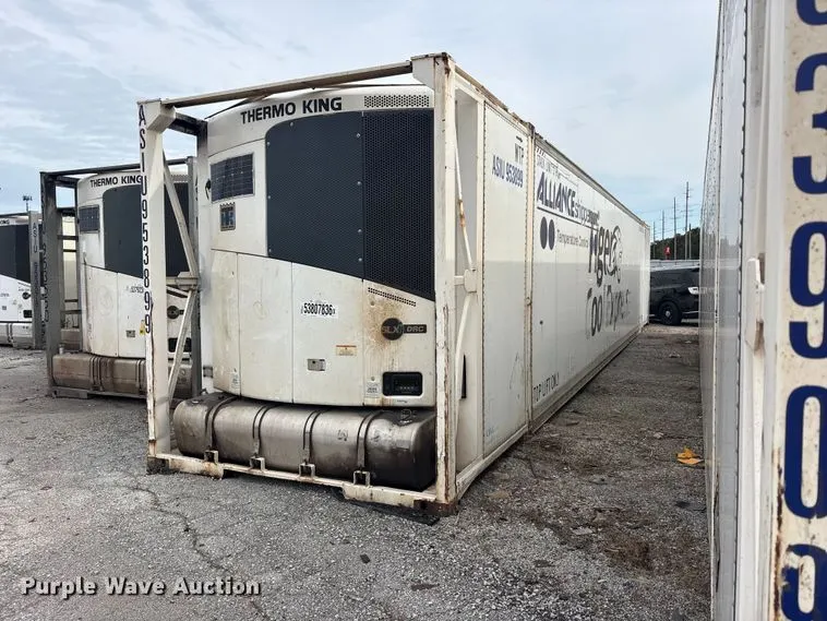 2015 CIMC refrigerated shipping container