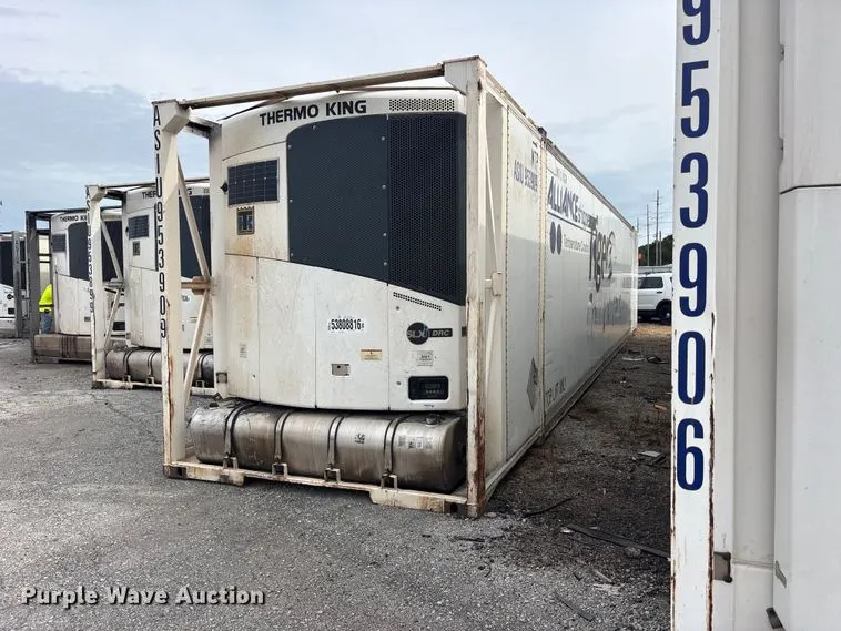 2015 CIMC refrigerated shipping container