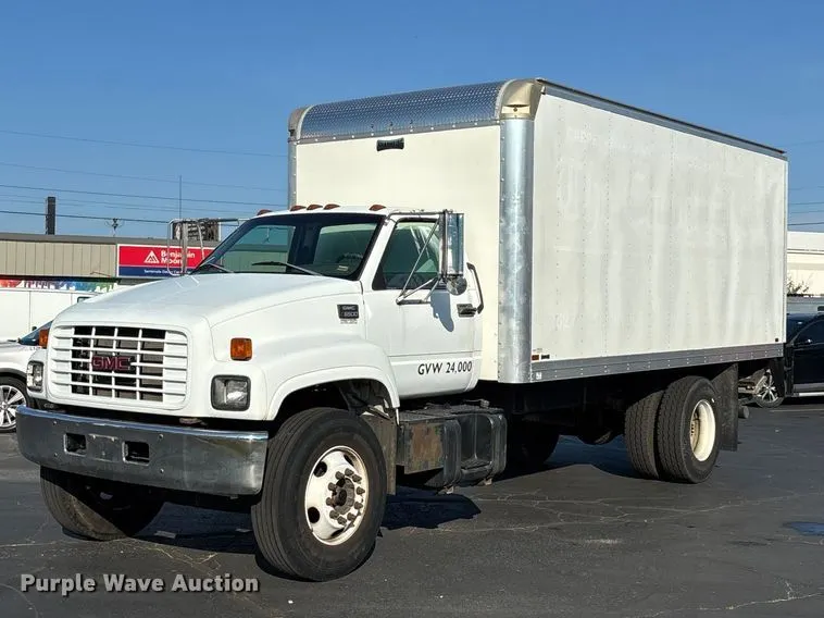 1998 GMC C6500 box truck