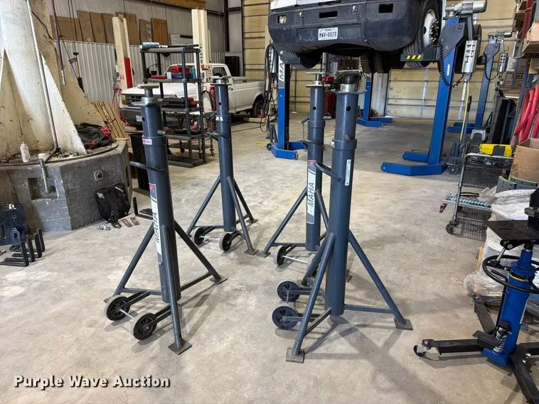 (4) Maschinenbau Haldenwang jack stands