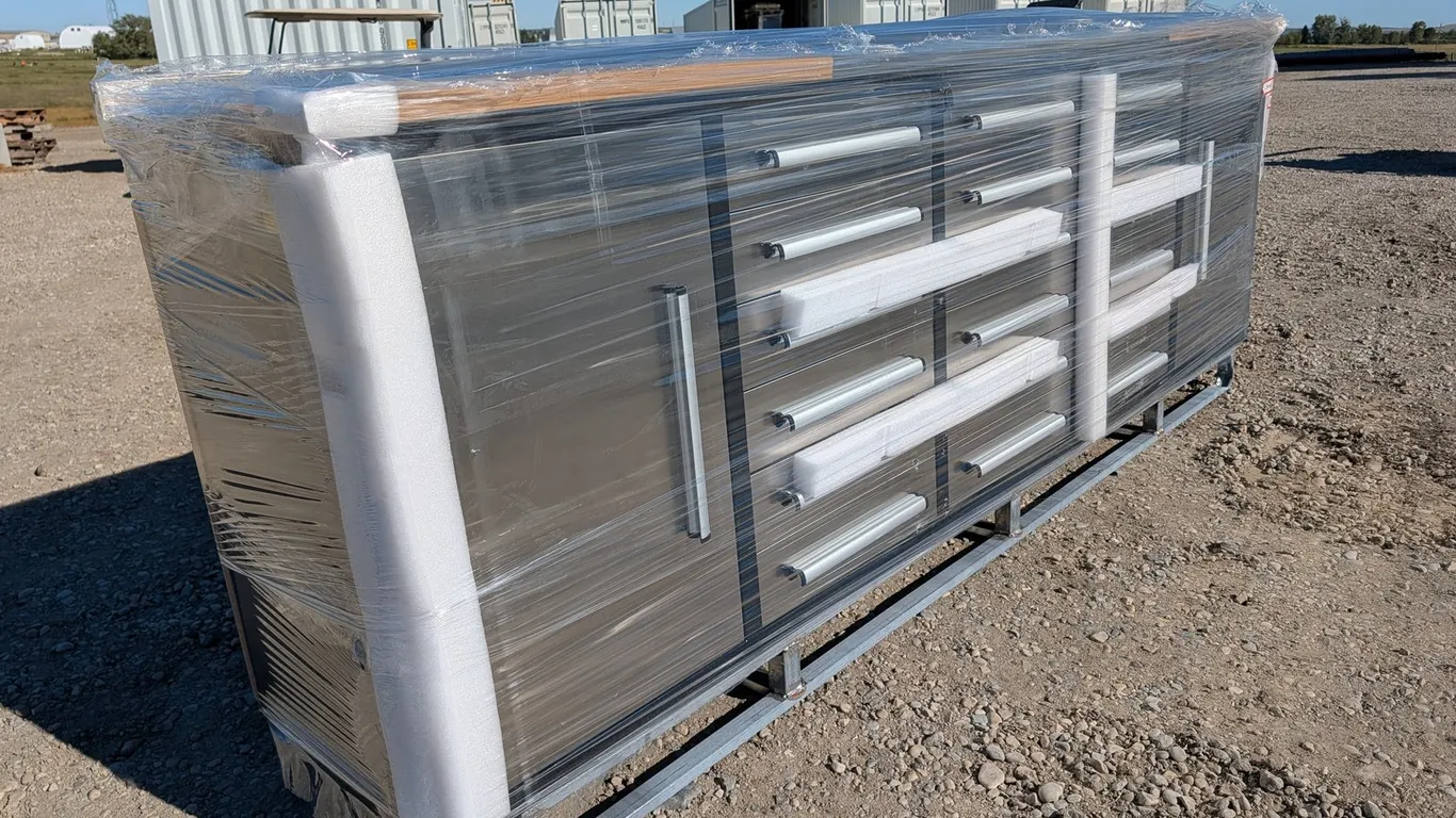 Unused 2026 Steelman 10' 30-Drawer Steelman SS Workbench