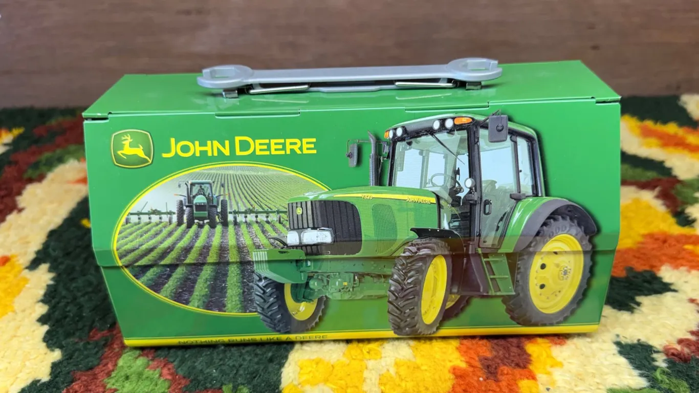 John Deere Tin Lunch Box