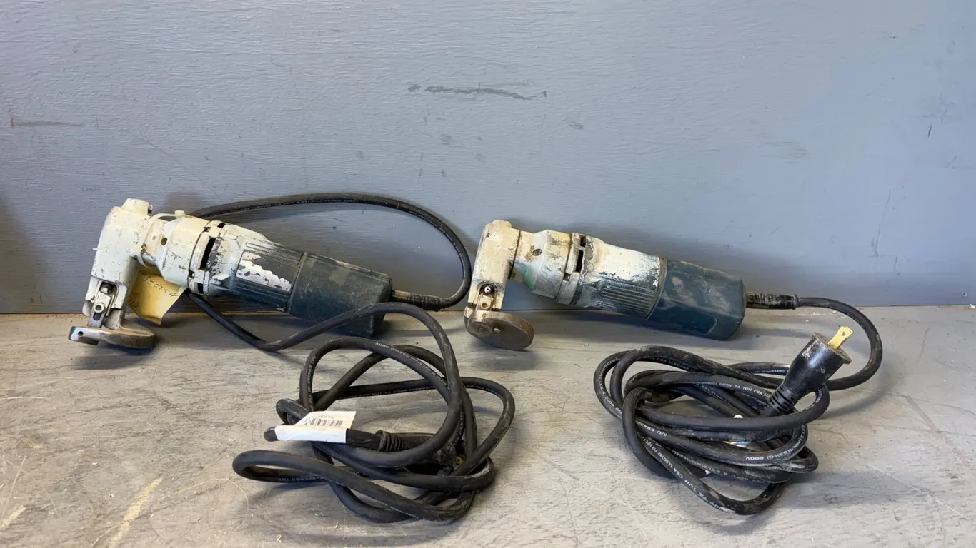 (2) Corded Electric Metal Shears