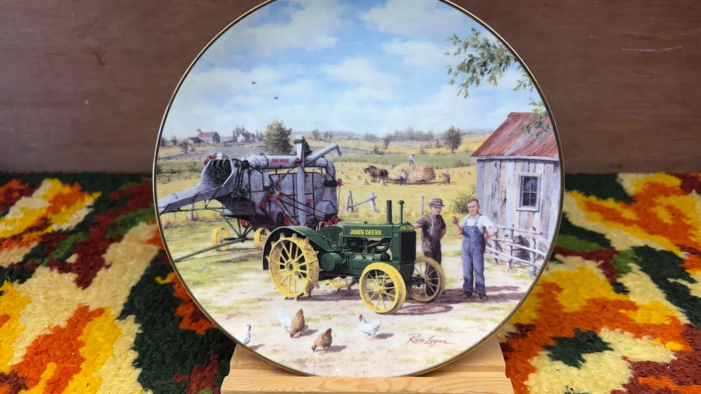 John Deere Decorative Plate