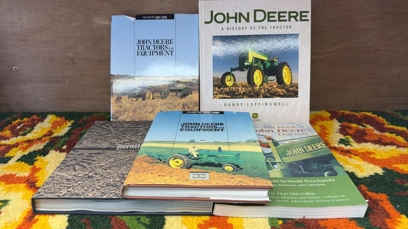 Collection of John Deere Collectible Books