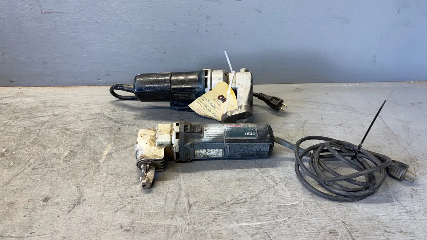 (2) Assorted Corded Hand Tools