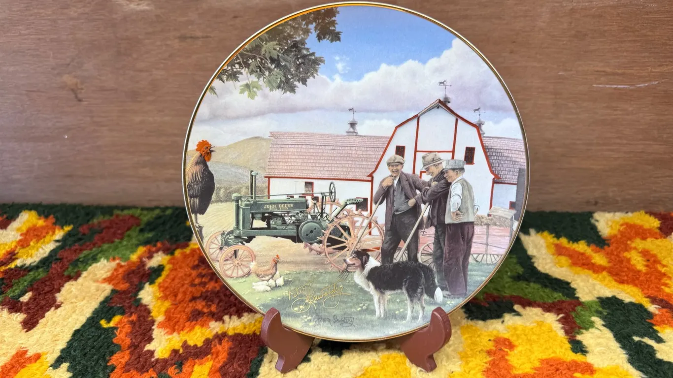 John Deere Decorative Plate