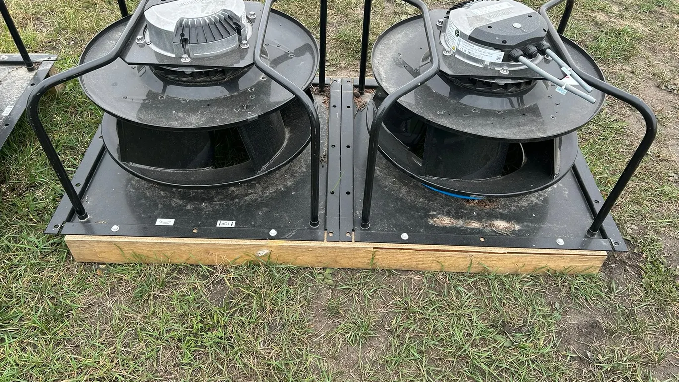 PAIR OF EBMPAPST K3G450-PA31-08 CENTRIFUGAL EC FANS
