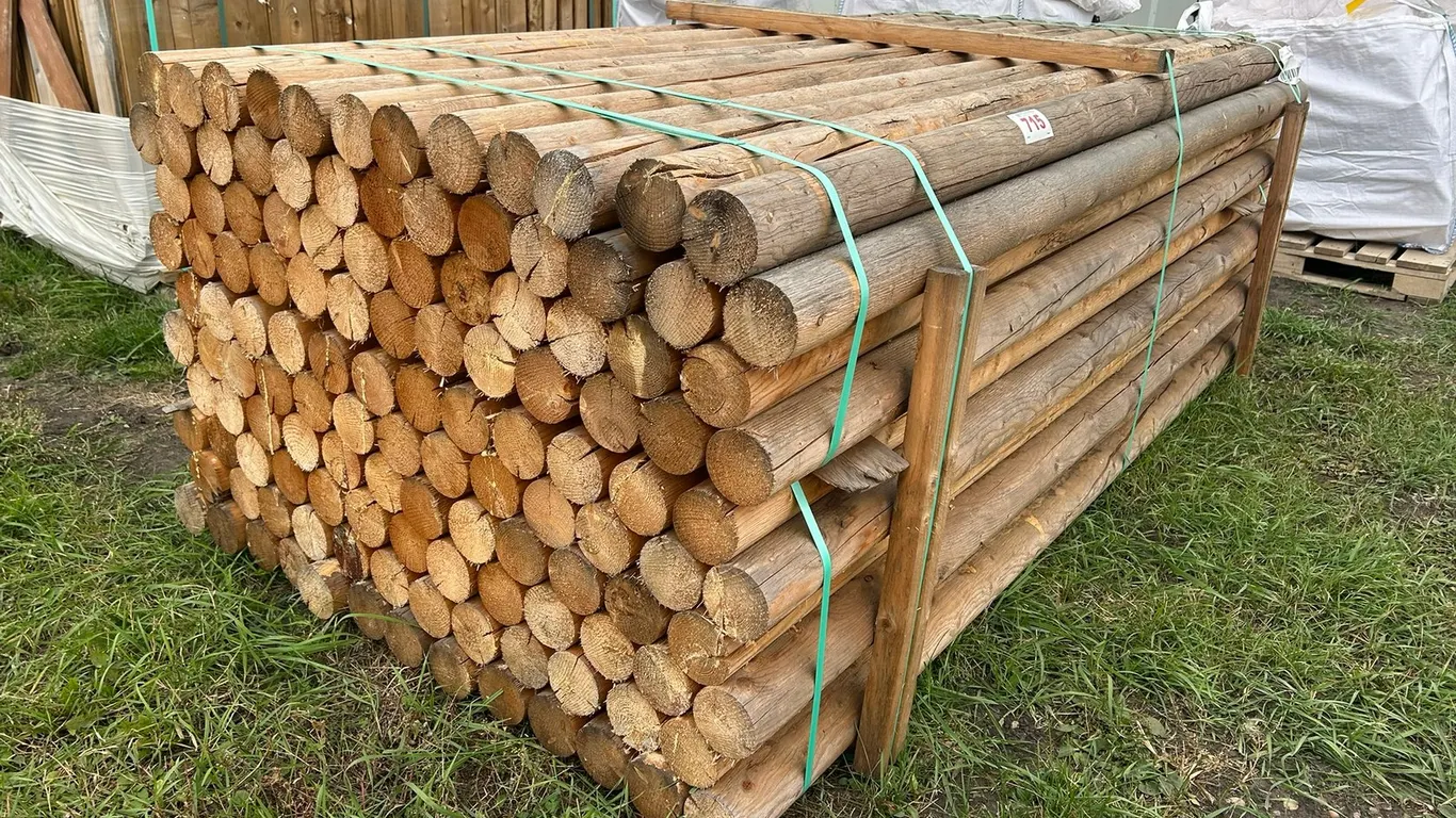 (125) FIR RAILS 3.5" X 96" (TIMES THE MONEY X 125)