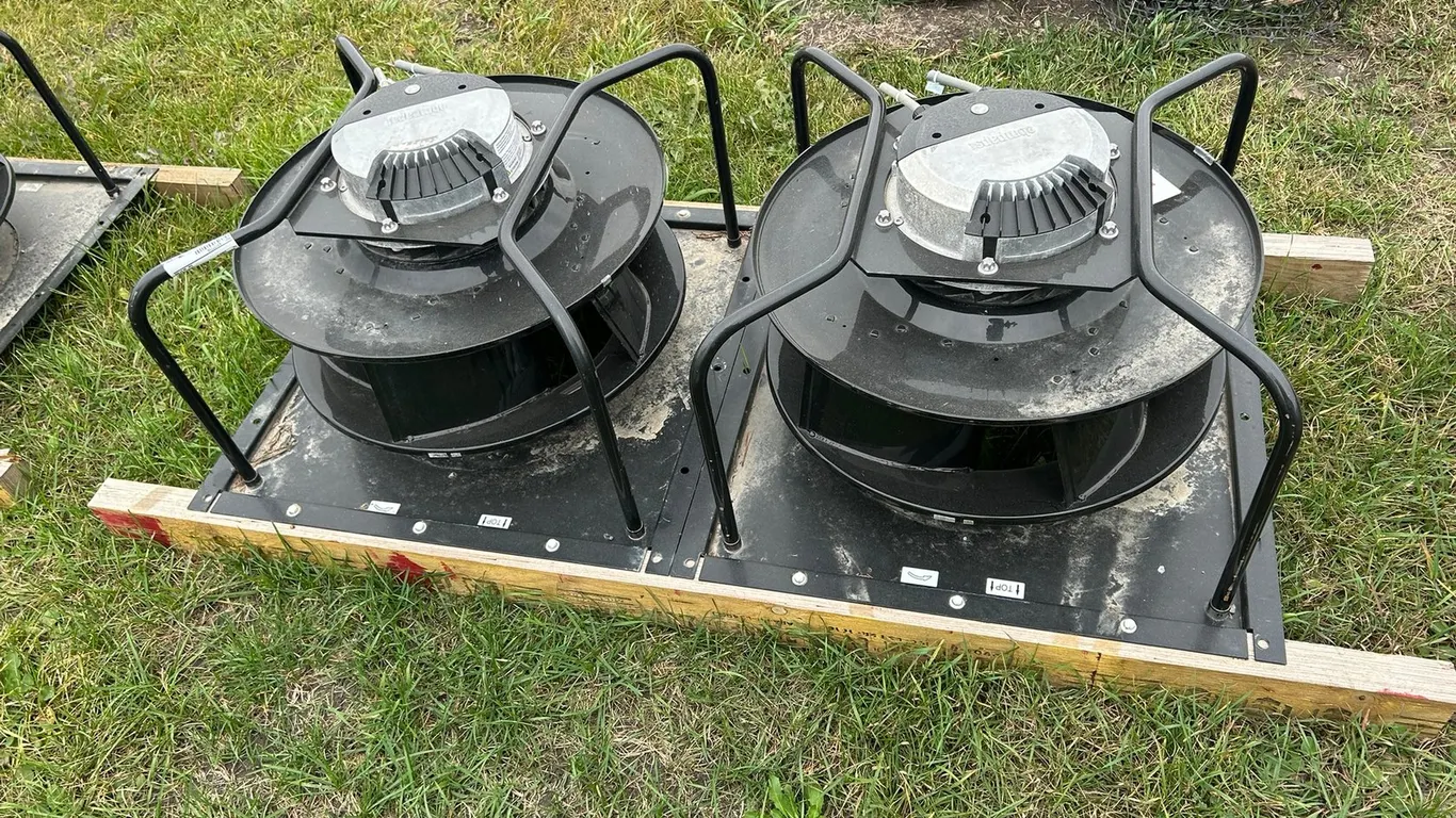 PAIR OF EBMPAPST K3G450-PA31-08 CENTRIFUGAL EC FANS