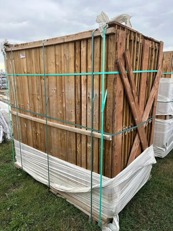 (33) 6FT X 6FT PRESSURE TREATED FENCE PANELS (TIMES THE MONEY X 33)