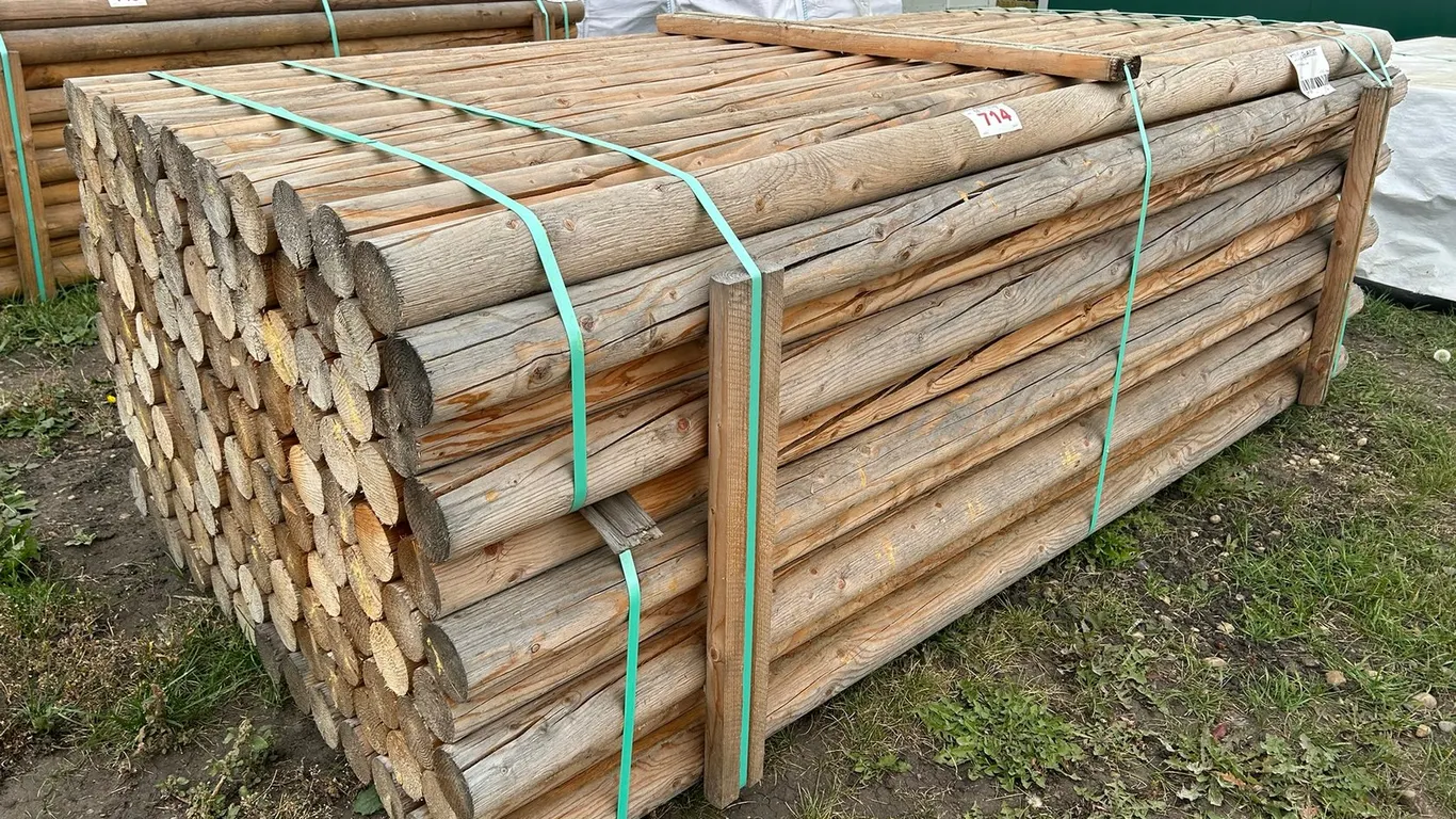 (125) FIR RAILS 3.5" X 96" (TIMES THE MONEY X 125)
