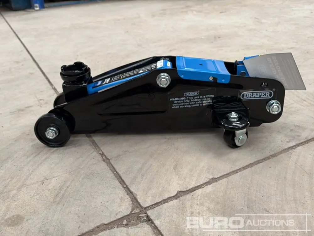 Unused Draper 2 Tonne Trolley Jack