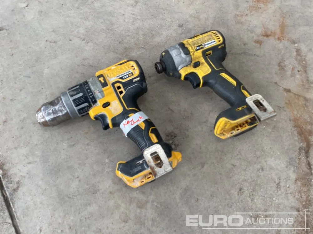 Dewalt 18 Volt Cordless Impact Driver & Combi Drill(2 of)