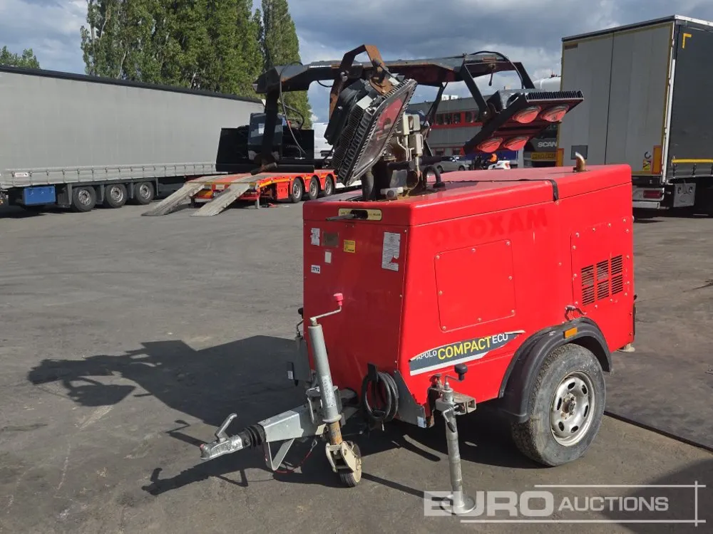 2018 Himoinsa Single Axle Lighting Tower